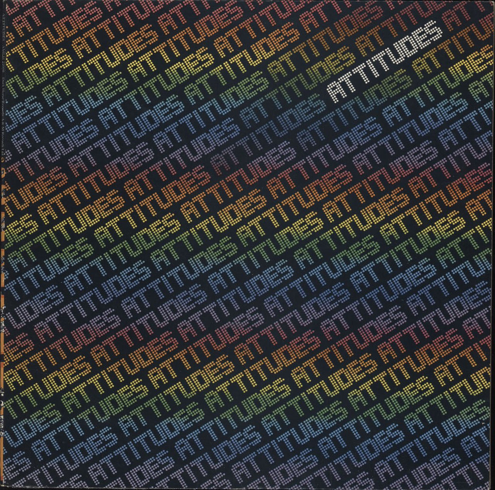 Attitudes Attitudes UK vinyl LP album (LP record) AMLH22008