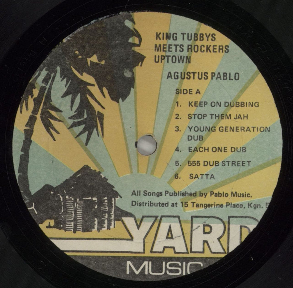 Augustus Pablo King Tubby Meets The Rockers Uptown UK 7" vinyl single (7 inch record / 45) AUS07KI877184