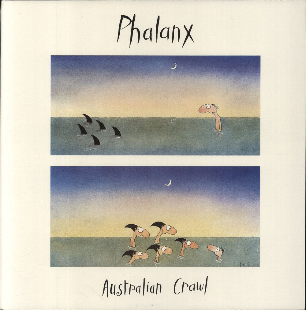 Australian Crawl Phalanx Australian vinyl LP album (LP record) P.4000
