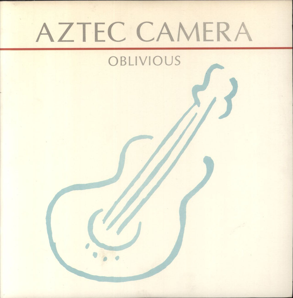 Aztec Camera Oblivious UK 12" vinyl single (12 inch record / Maxi-single) AZTEC1T