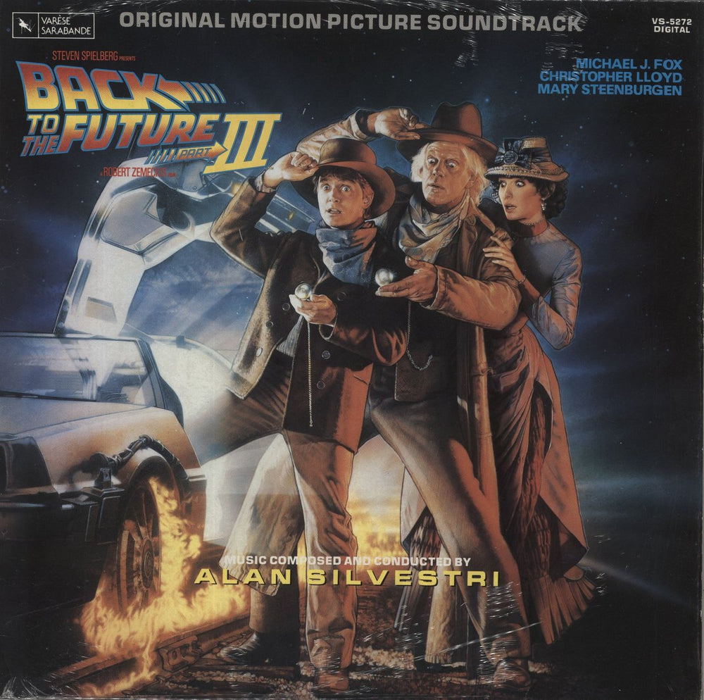 Back To The Future Back To The Future III German vinyl LP album (LP record) VS-5272