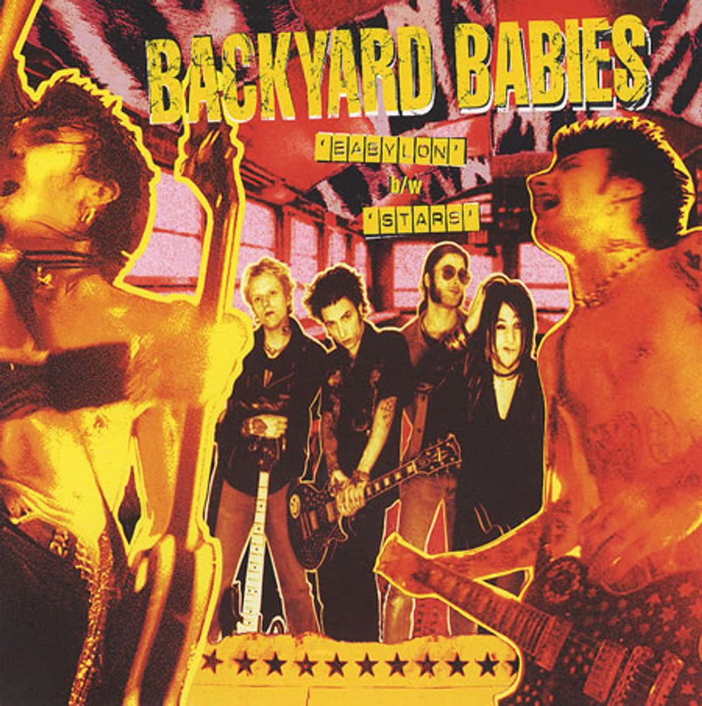 Backyard Babies Babylon - Red Vinyl UK 7" vinyl single (7 inch record / 45) COLA073