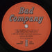 Bad Company Bad Company - 1st - VG UK vinyl LP album (LP record) BCOLPBA761535