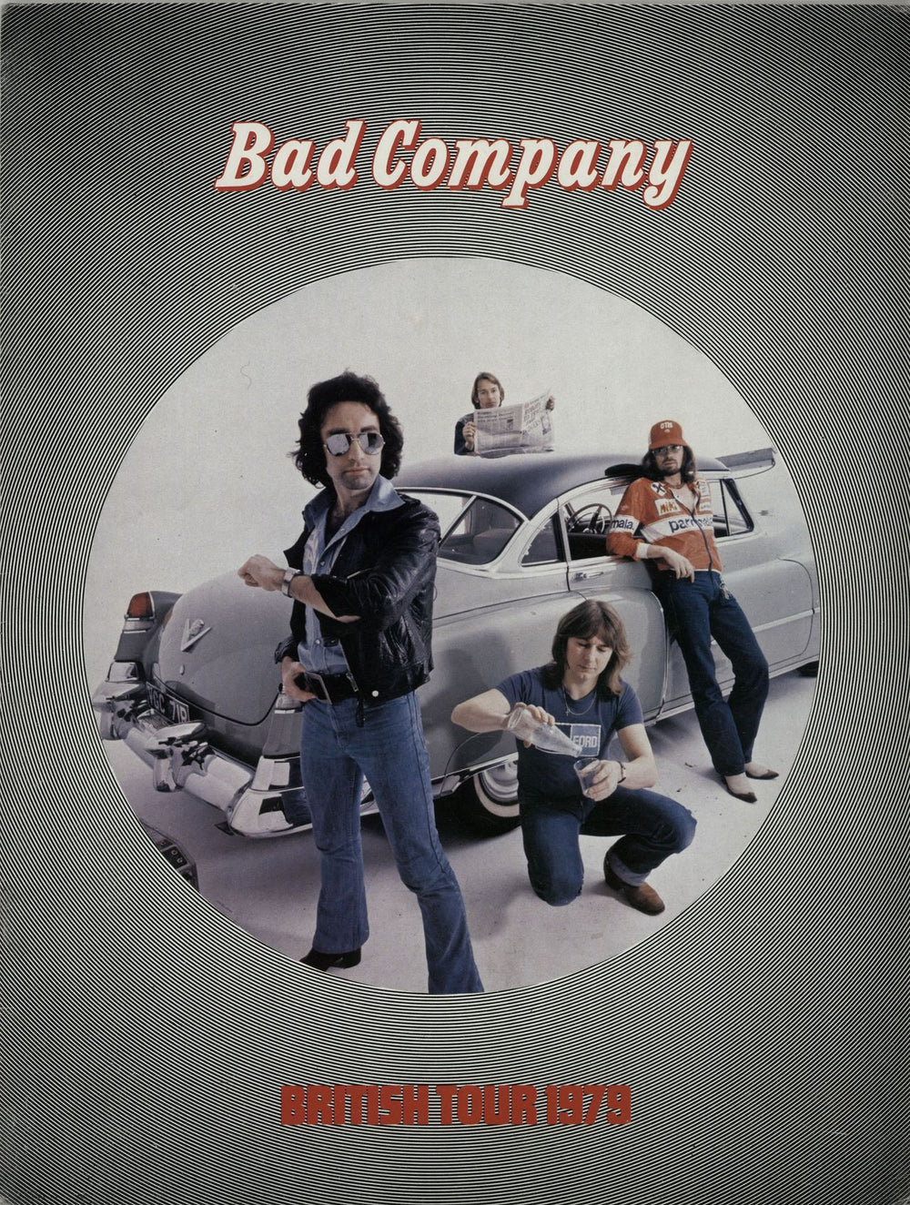 Bad Company British Tour 1979 - EX UK tour programme TOUR PROGRAMME