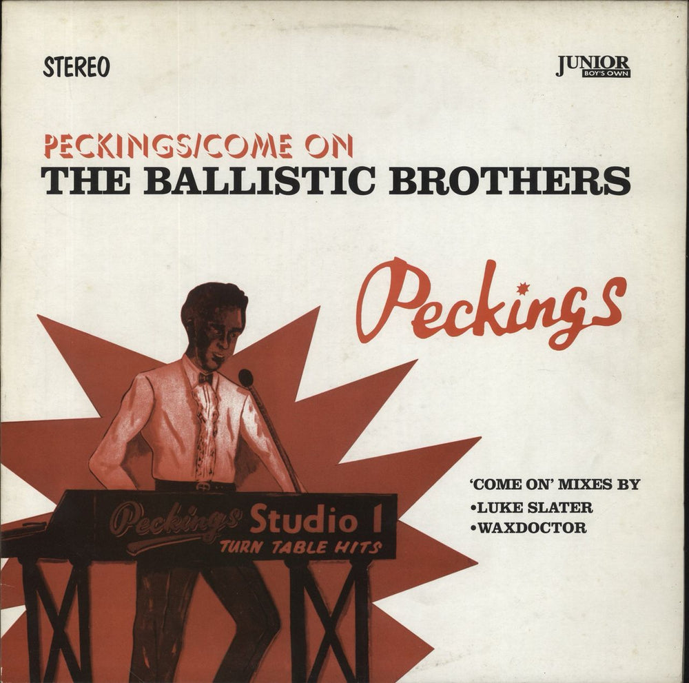 Ballistic Brothers Peckings UK 12" vinyl single (12 inch record / Maxi-single) JBO34