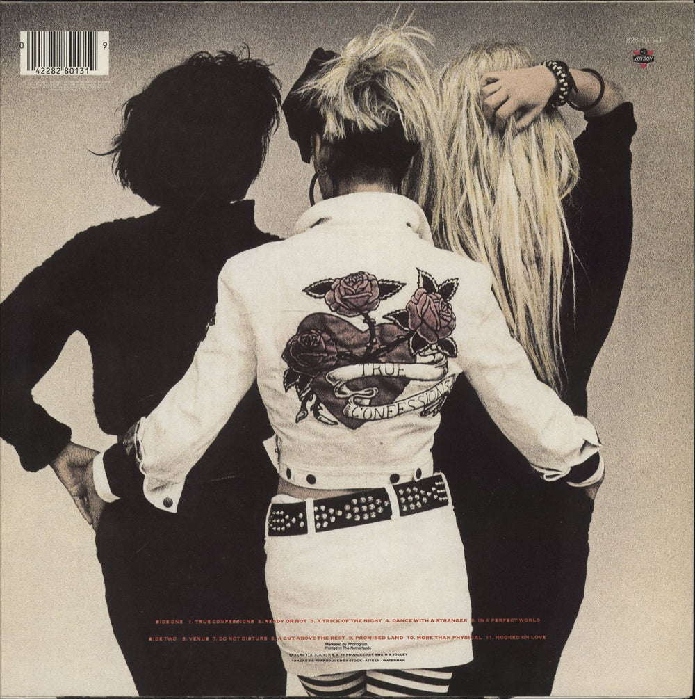 Bananarama True Confessions Dutch vinyl LP album (LP record) 042282801319