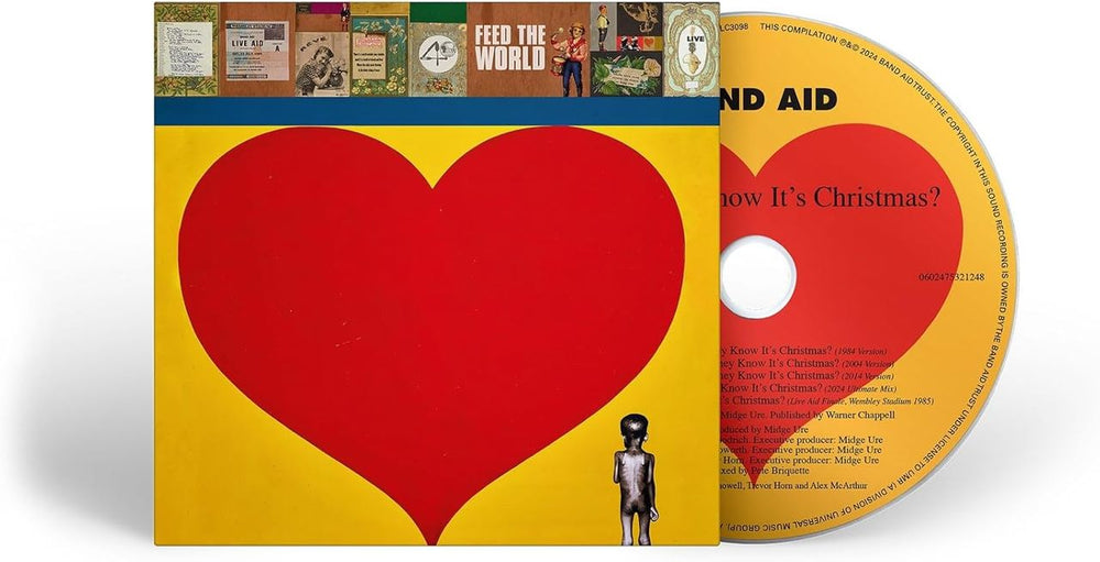 Band Aid Do They Know It's Christmas? - 2024 Ultimate Mix - Sealed UK CD single (CD5 / 5") 602475321248
