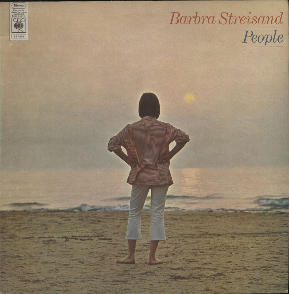 Barbra Streisand People - 4th UK vinyl LP album (LP record) 62464