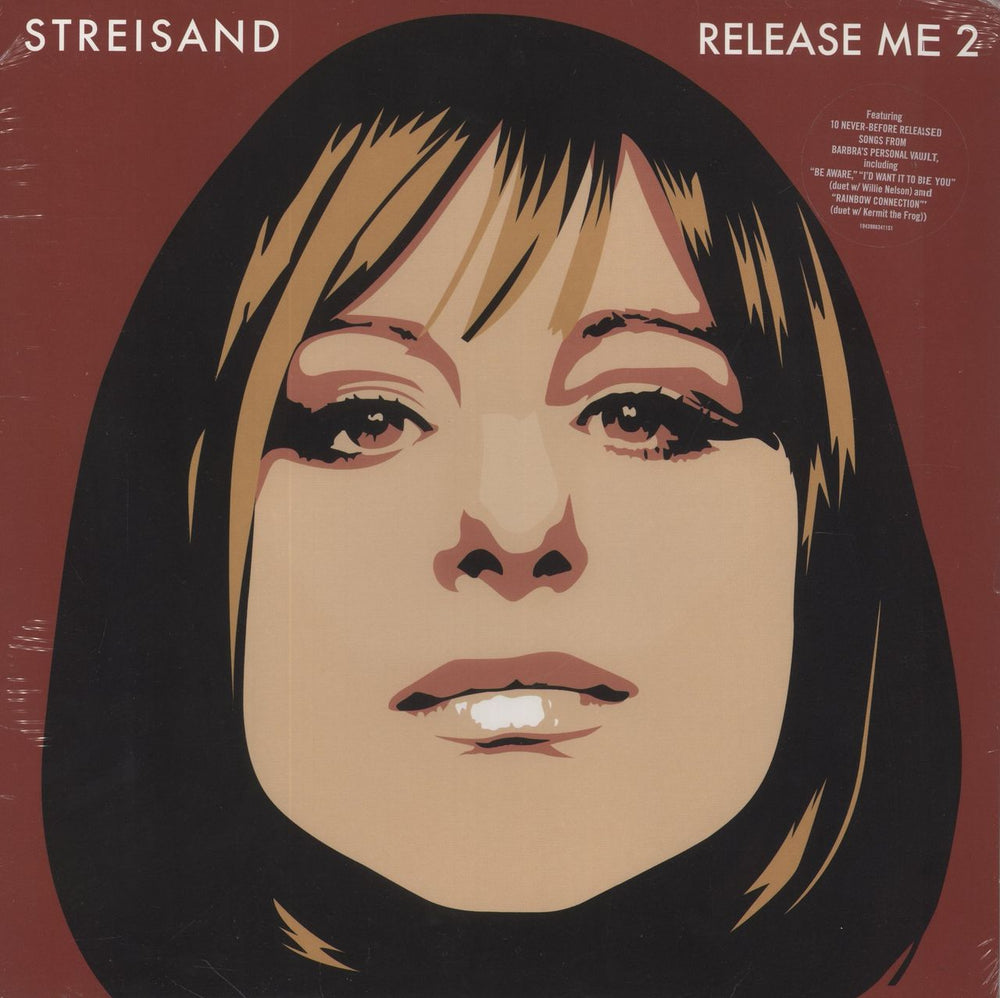 Barbra Streisand Release Me 2 - Black Vinyl - Sealed US vinyl LP album (LP record) 19439863411