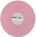 Battles Ice Cream - Strawberry Pink Vinyl UK 12" vinyl single (12 inch record / Maxi-single) BS512IC837603