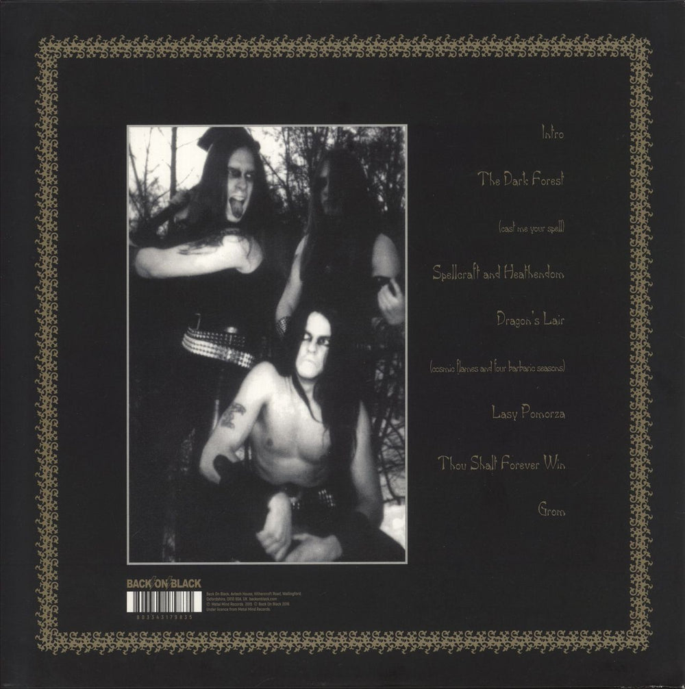 Behemoth Grom UK vinyl LP album (LP record) 803343179835