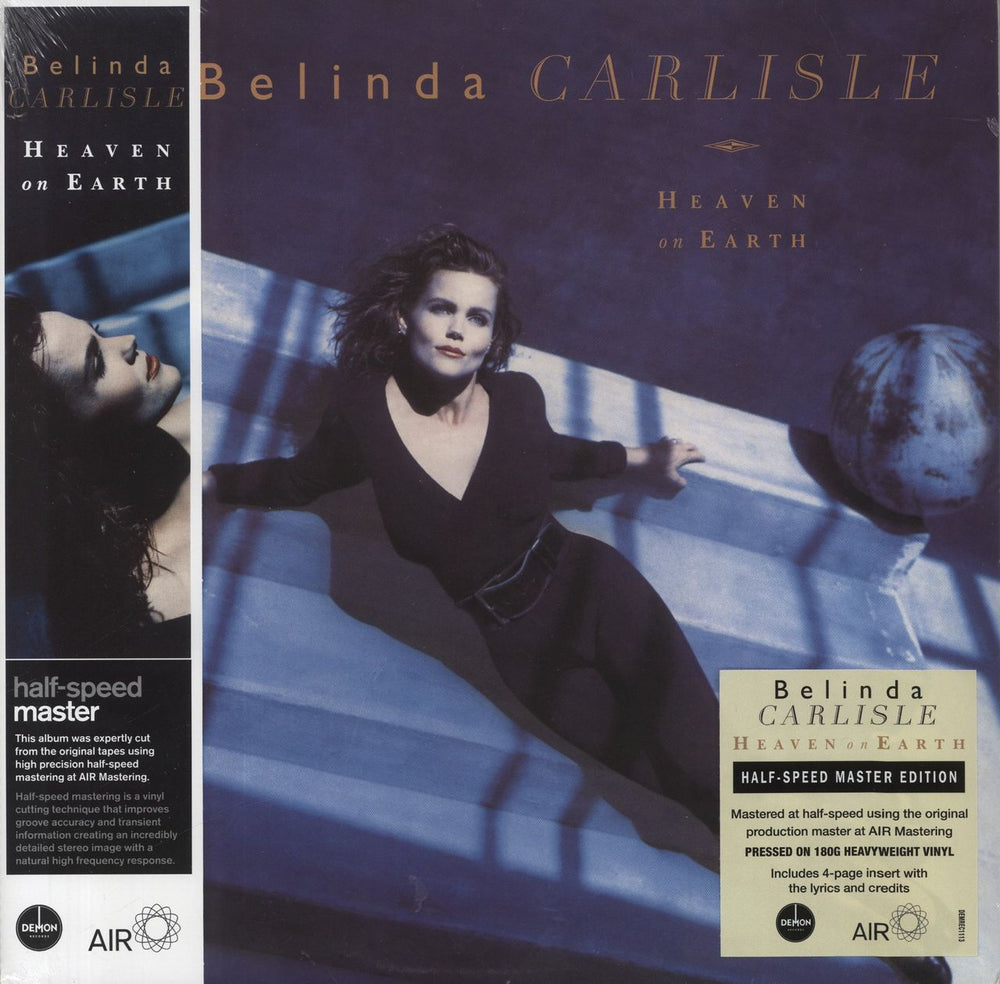 Belinda Carlisle Heaven On Earth - 180gm Vinyl - Sealed UK vinyl LP album (LP record) DEMREC1113