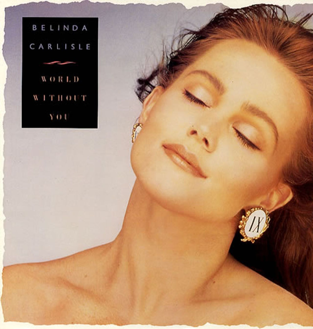 Belinda Carlisle World Without You UK 12" vinyl single (12 inch record / Maxi-single) VST1114