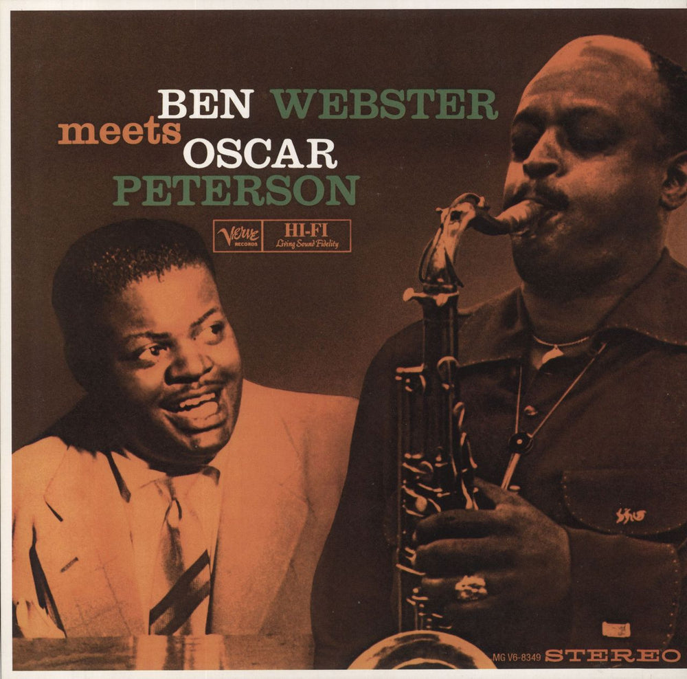 Ben Webster Meets Oscar Peterson - 180gram vinyl UK vinyl LP album (LP record) MGV6-8349