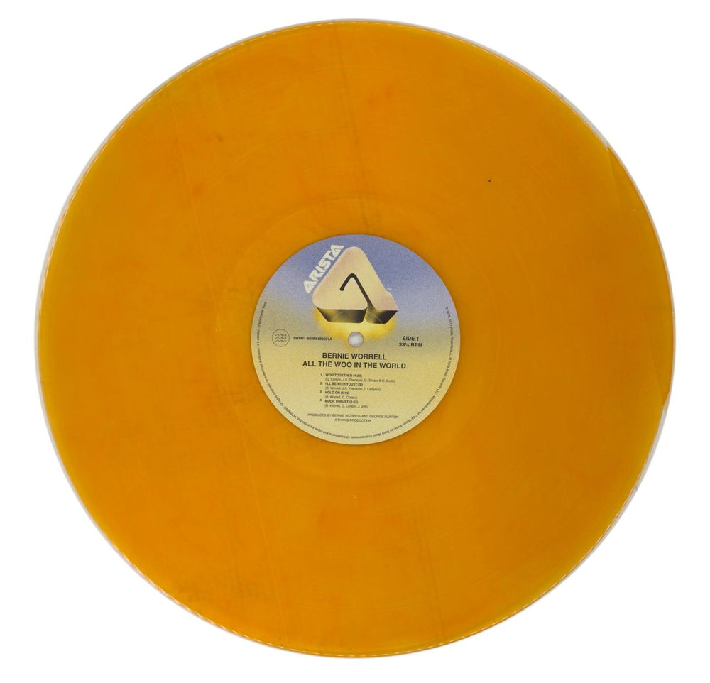 Bernie Worrell All The Woo In The World - Orange Vinyl - RSD17 US vinyl LP album (LP record) E0RLPAL855761