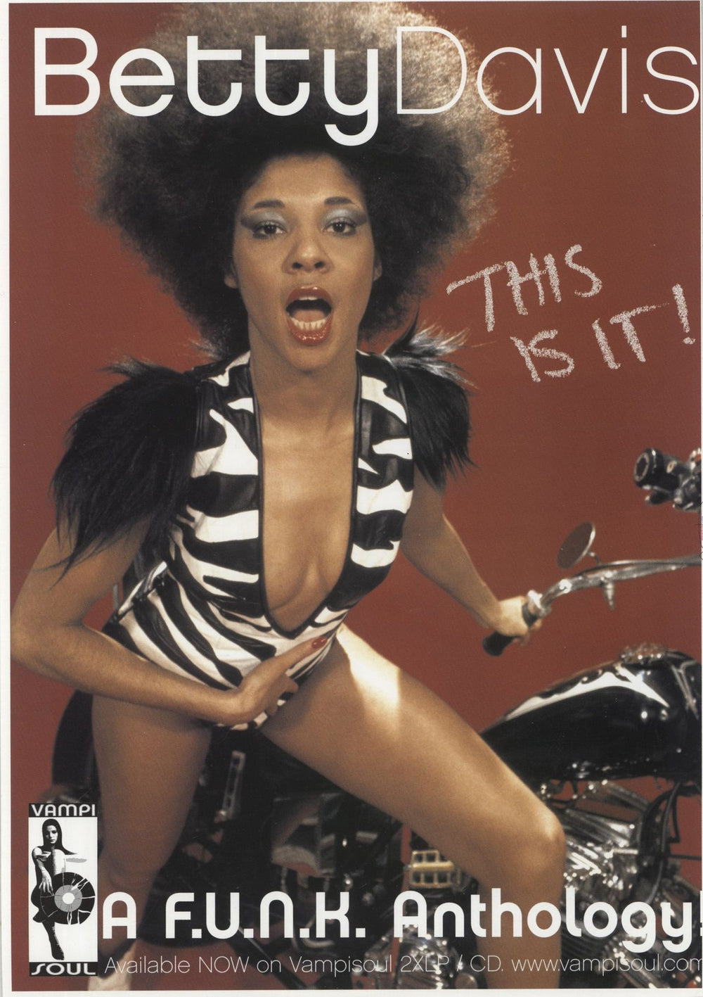 Betty Davis This Is It! UK 2-LP vinyl record set (Double LP Album)