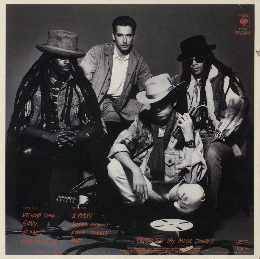 Big Audio Dynamite This Is Big Audio Dynamite - 2nd - Hype sticker - EX UK vinyl LP album (LP record) 5099702671415