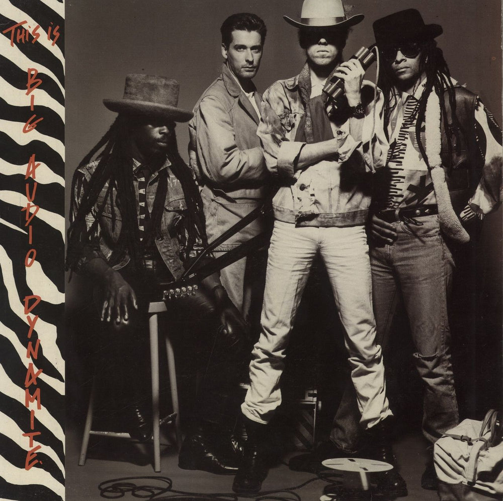 Big Audio Dynamite This Is Big Audio Dynamite - EX Greek vinyl LP album (LP record) 26714