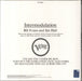 Bill Evans (Piano) Intermodulation - 180gm Vinyl UK vinyl LP album (LP record)