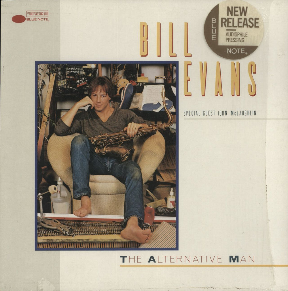 Bill Evans (Sax) The Alternative Man - Shrink French vinyl LP album (LP record) BT85111