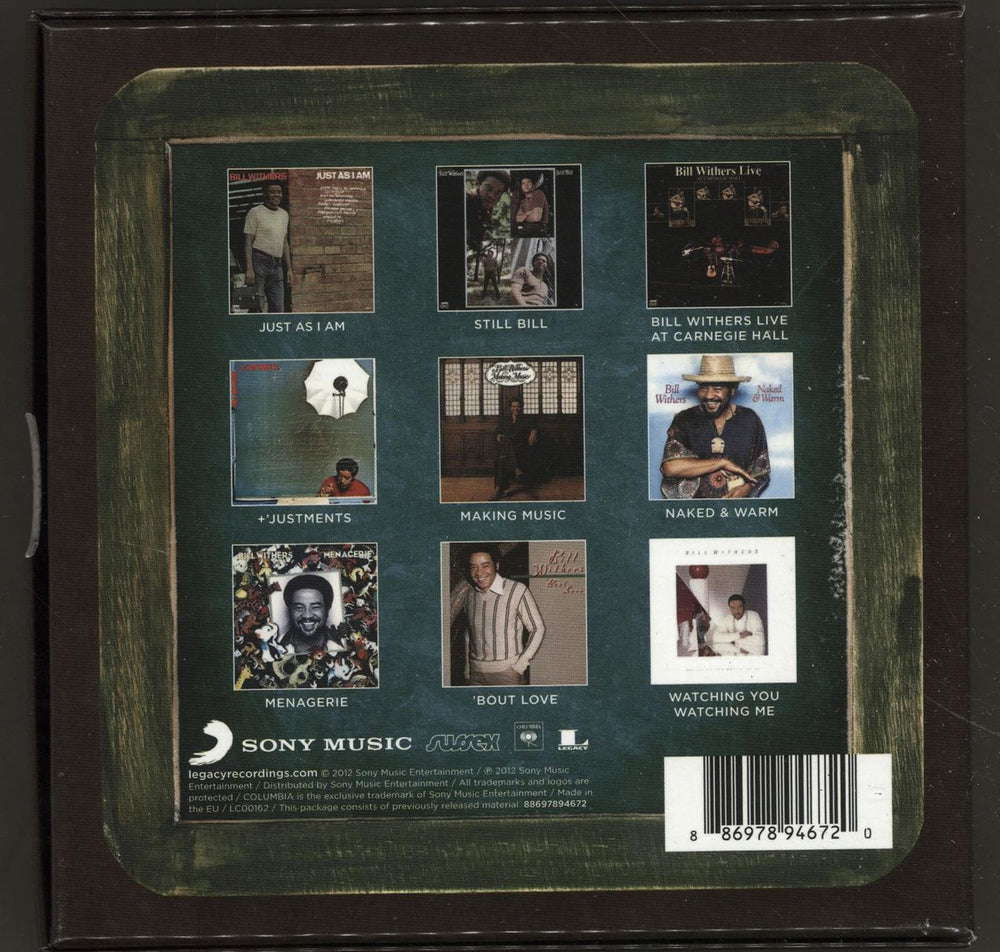 Bill Withers The Complete Sussex And Columbia Albums UK CD Album Box Set BWTDXTH698646