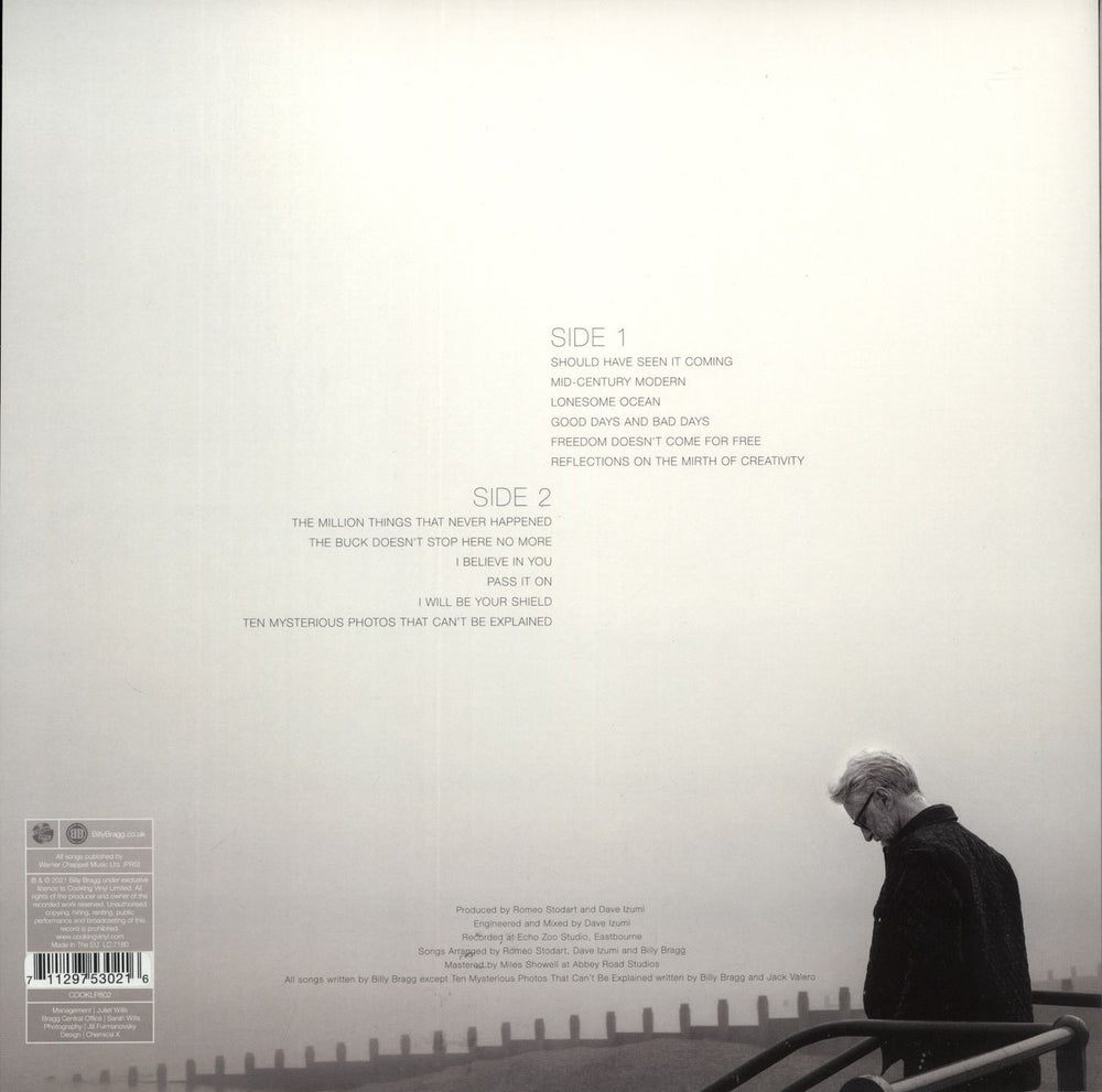 Billy Bragg The Million Things That Never Happened - Sealed + Signed Print UK vinyl LP album (LP record) 711297530216