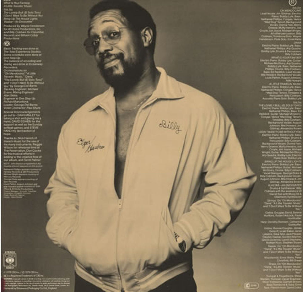 Billy Cobham B.C. UK vinyl LP album (LP record) BYHLPBC251787