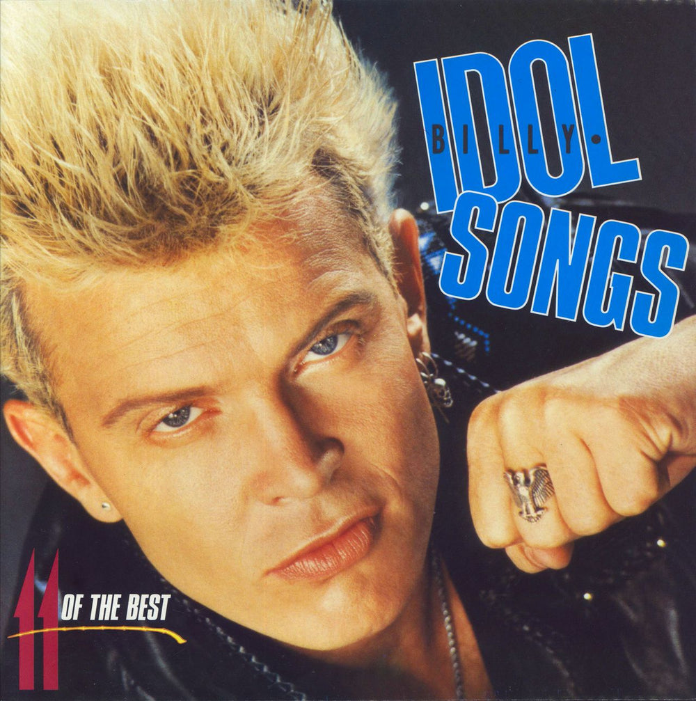 Billy Idol Idol Songs UK vinyl LP album (LP record) BILTV1