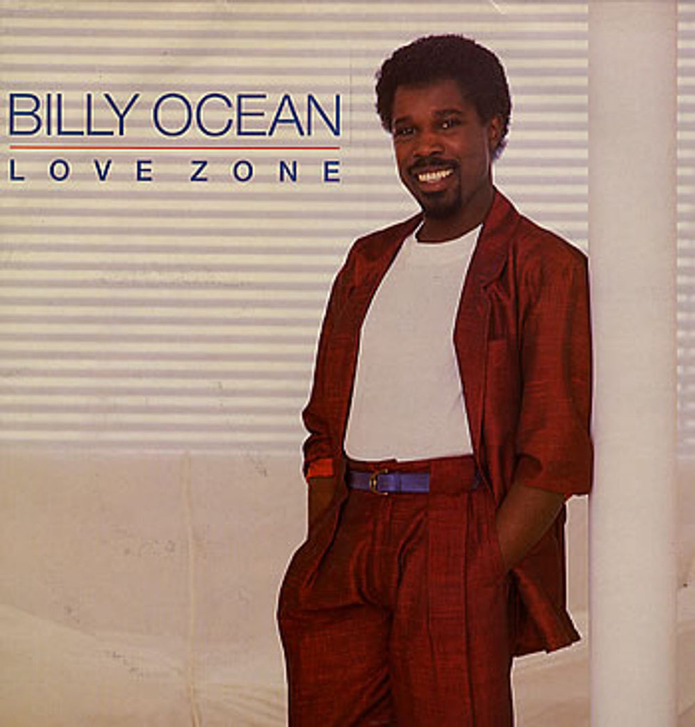 Billy Ocean Love Zone UK vinyl LP album (LP record) HIP35