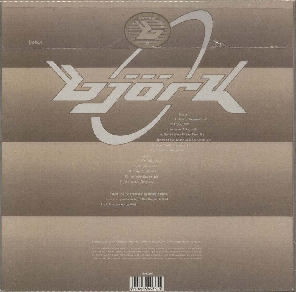 Björk Debut - EX UK 2-LP vinyl record set (Double LP Album) 5016958097615