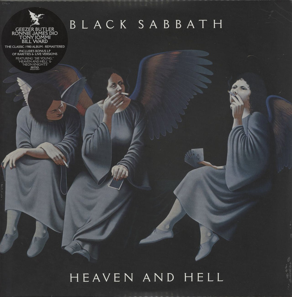 Black Sabbath Heaven And Hell - Remastered & Expanded Edition - Sealed UK 2-LP vinyl record set (Double LP Album) BMGCAT784DLP