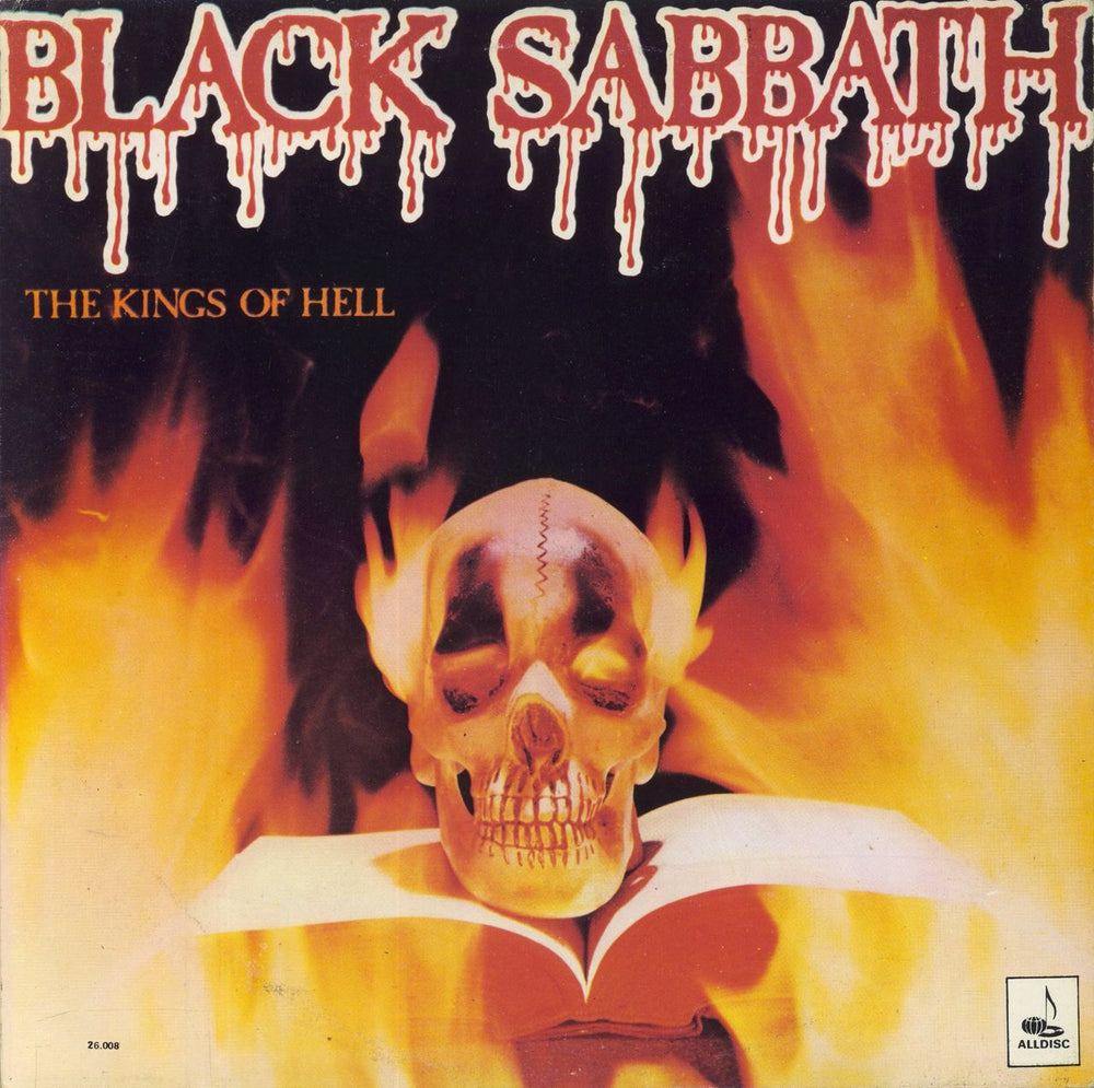 Black Sabbath The Kings Of Hell Argentinean Promo vinyl LP album (LP record) 26.008