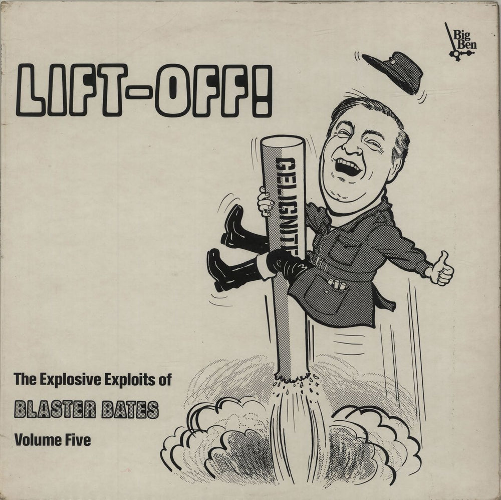 Blaster Bates Lift-Off! The Explosive Exploits Of Blaster Bates: Volume Five UK vinyl LP album (LP record) BB00-09