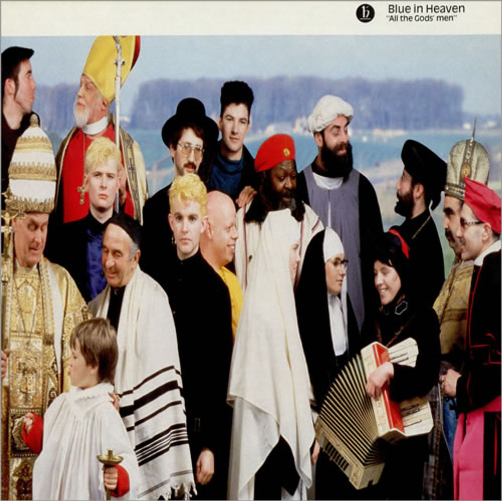 Blue In Heaven All The Gods' Men UK vinyl LP album (LP record) BIH1