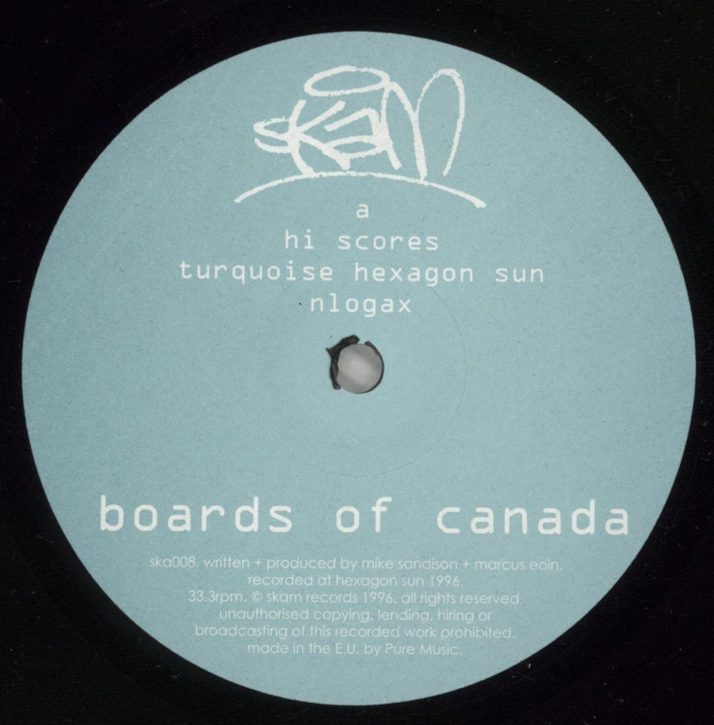 Boards Of Canada Hi Scores - EX UK 12" vinyl single (12 inch record / Maxi-single) BOF12HI875330
