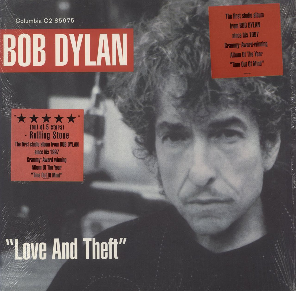 Bob Dylan Love And Theft - 1st US 2-LP vinyl record set (Double LP Album) C285975
