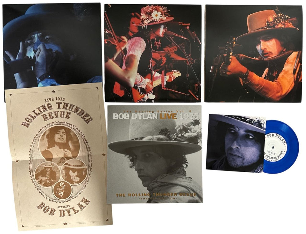 Bob Dylan Rolling Thunder Revue [The Bootleg Series Volume 5] US 3-LP vinyl record set (Triple LP Album) DYL3LRO508800