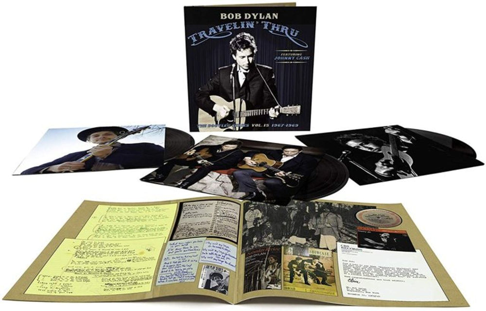 Bob Dylan Travelin' Thru featuring Johnny Cash - Sealed UK 3-LP vinyl record set (Triple LP Album) 19075981921