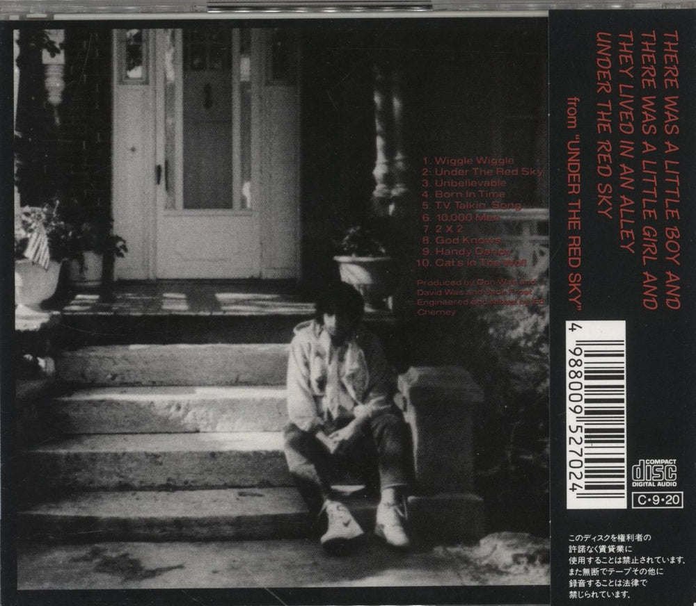 Bob Dylan Under The Red Sky Japanese CD album (CDLP) 4988009527024