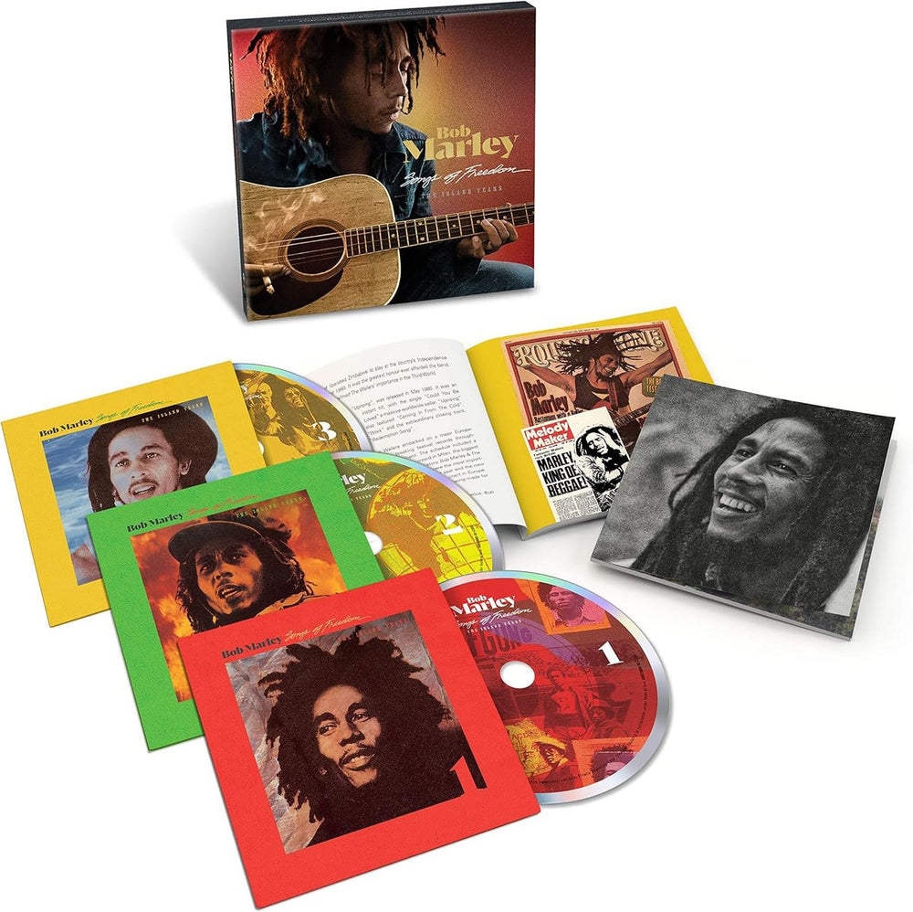 Bob Marley & The Wailers Songs Of Freedom: The Island Years - Sealed UK CD Album Box Set BMLDXSO841054