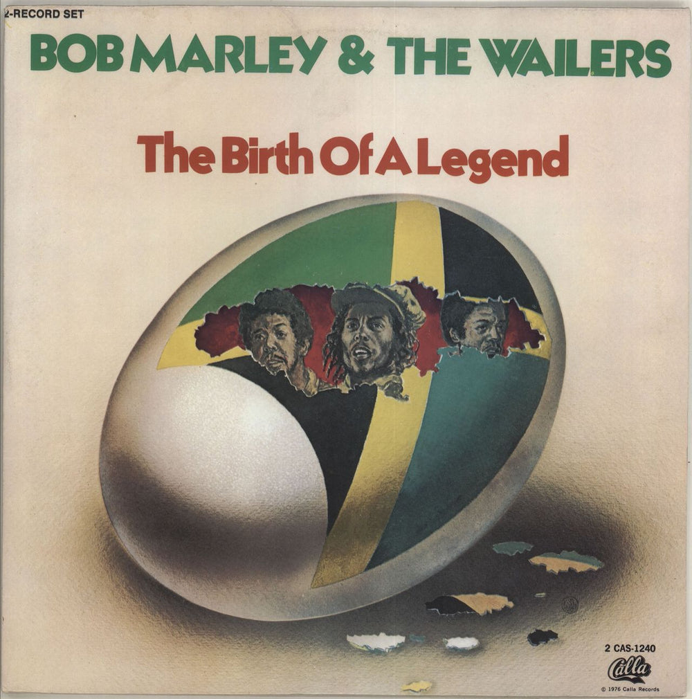 Bob Marley & The Wailers The Birth Of A Legend US 2-LP vinyl record set (Double LP Album) 2CAS-1240