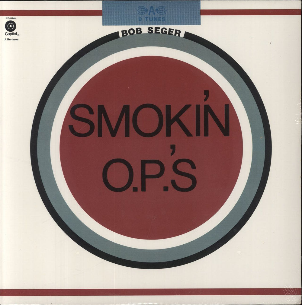 Bob Seger Smokin' O.P.'s - shrink US vinyl LP album (LP record) ST-11746