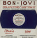 Bon Jovi Let It Rock - Blue vinyl UK 12" vinyl single (12 inch record / Maxi-single) VERXR26