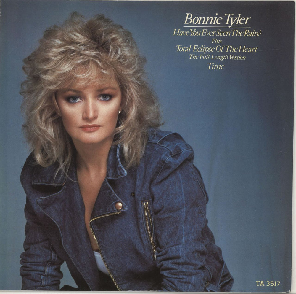 Bonnie Tyler Have You Ever Seen The Rain? UK 12" vinyl single (12 inch record / Maxi-single) TA3517