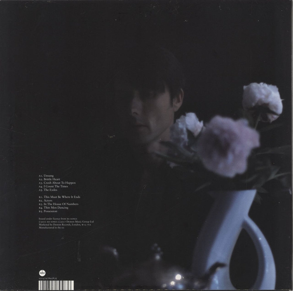 Brett Anderson Black Rainbows - 180 Gram Clear Vinyl UK vinyl LP album (LP record) 5014797895836