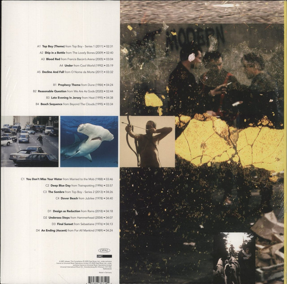 Brian Eno Film Music 1976-2020 - 180gram German 2-LP vinyl record set (Double LP Album) 602507357191