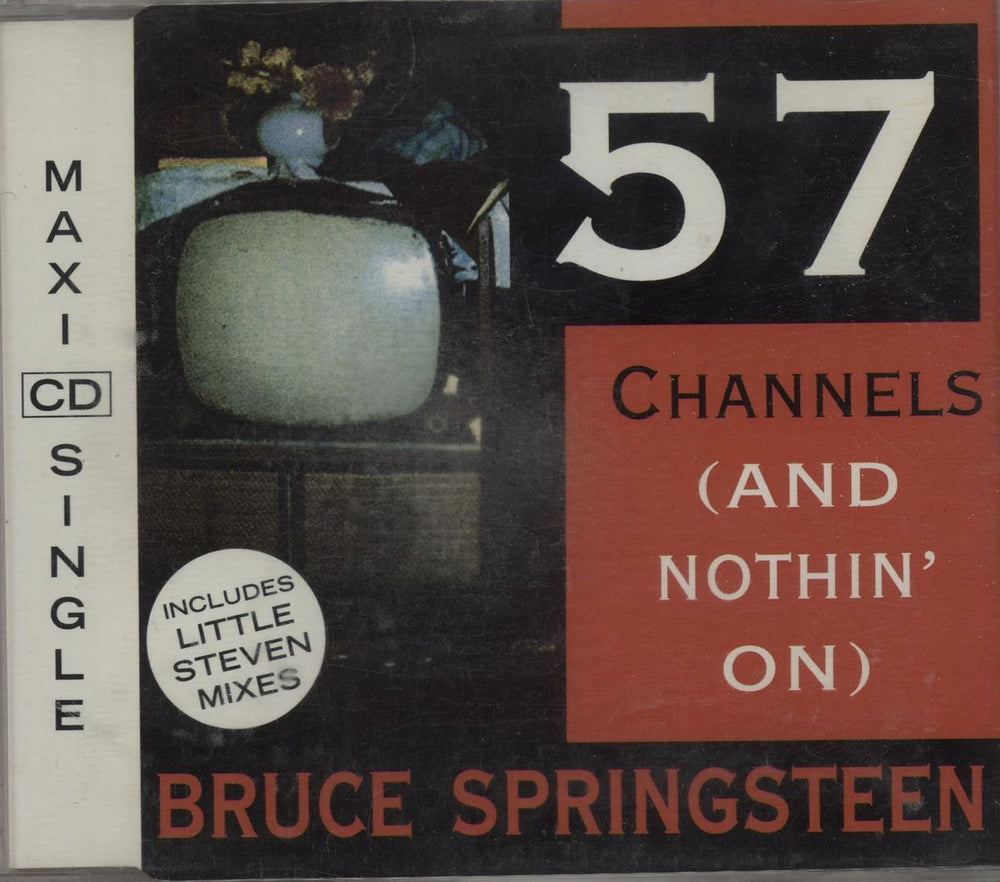 Bruce Springsteen 57 Channels (And Nothin' On) Austrian CD single (CD5 / 5") 6581382