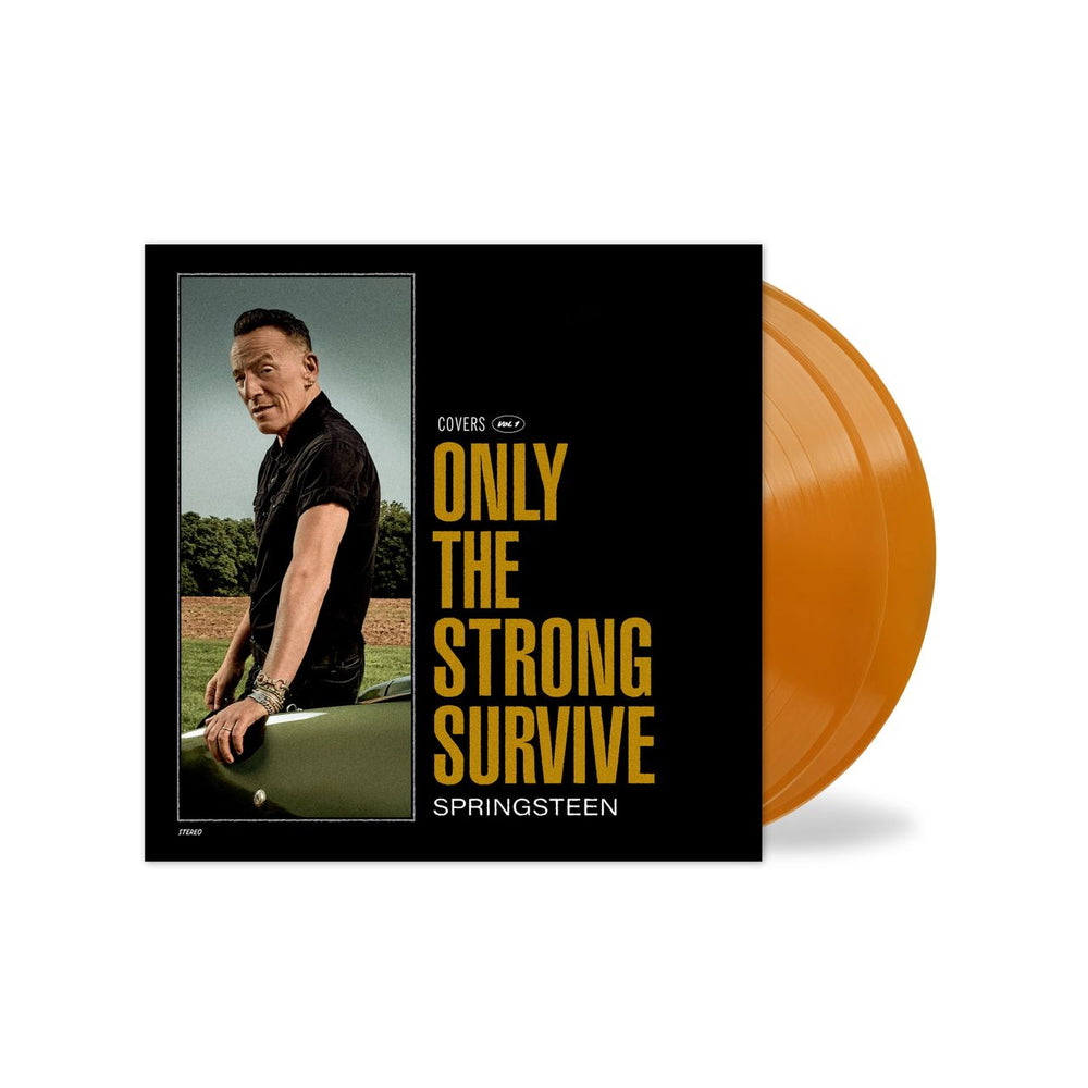 Bruce Springsteen Only The Strong Survive - Orbit Orange Vinyl Indie Retail Exclusive - Sealed UK 2-LP vinyl record set (Double LP Album) 19658753701