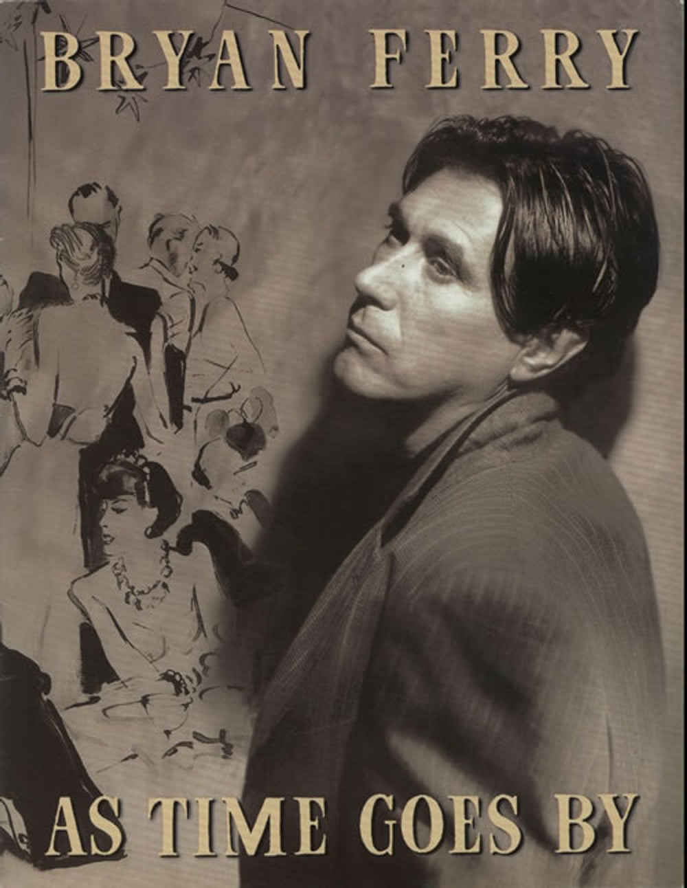 Bryan Ferry As Time Goes By UK tour programme PROGRAMME