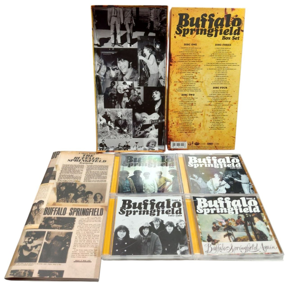 Buffalo Springfield Buffalo Springfield German CD Album Box Set BFSDXBU265363